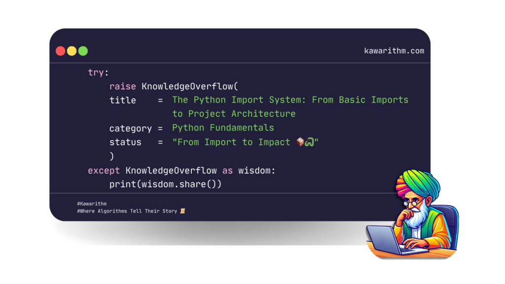 The Python Import System: From Basic Imports to Project Architecture